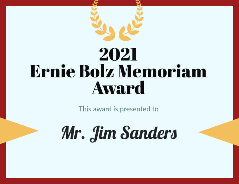 Ernie Bolz Award